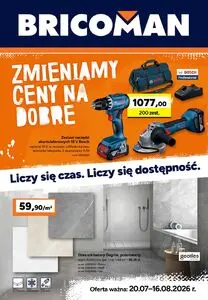 Gazetka promocyjna BRICOMAN, ważna od 2026-07-20 do 2026-08-16.