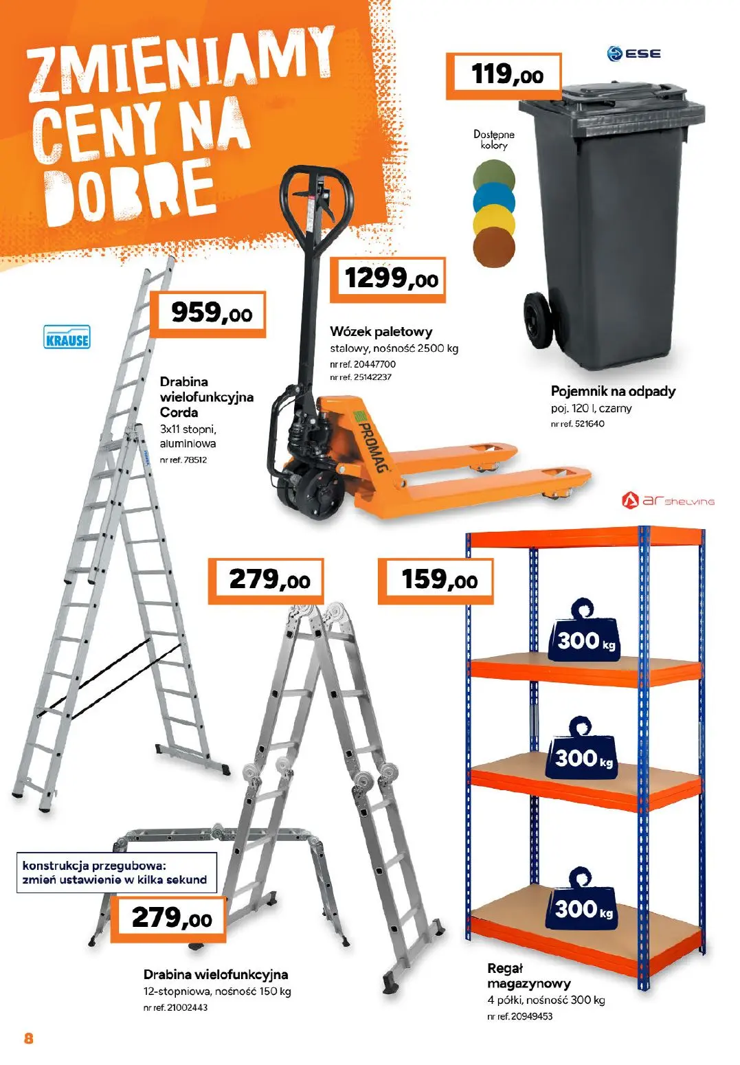 gazetka promocyjna BRICOMAN Zmieniamy ceny na dobre - Strona 8