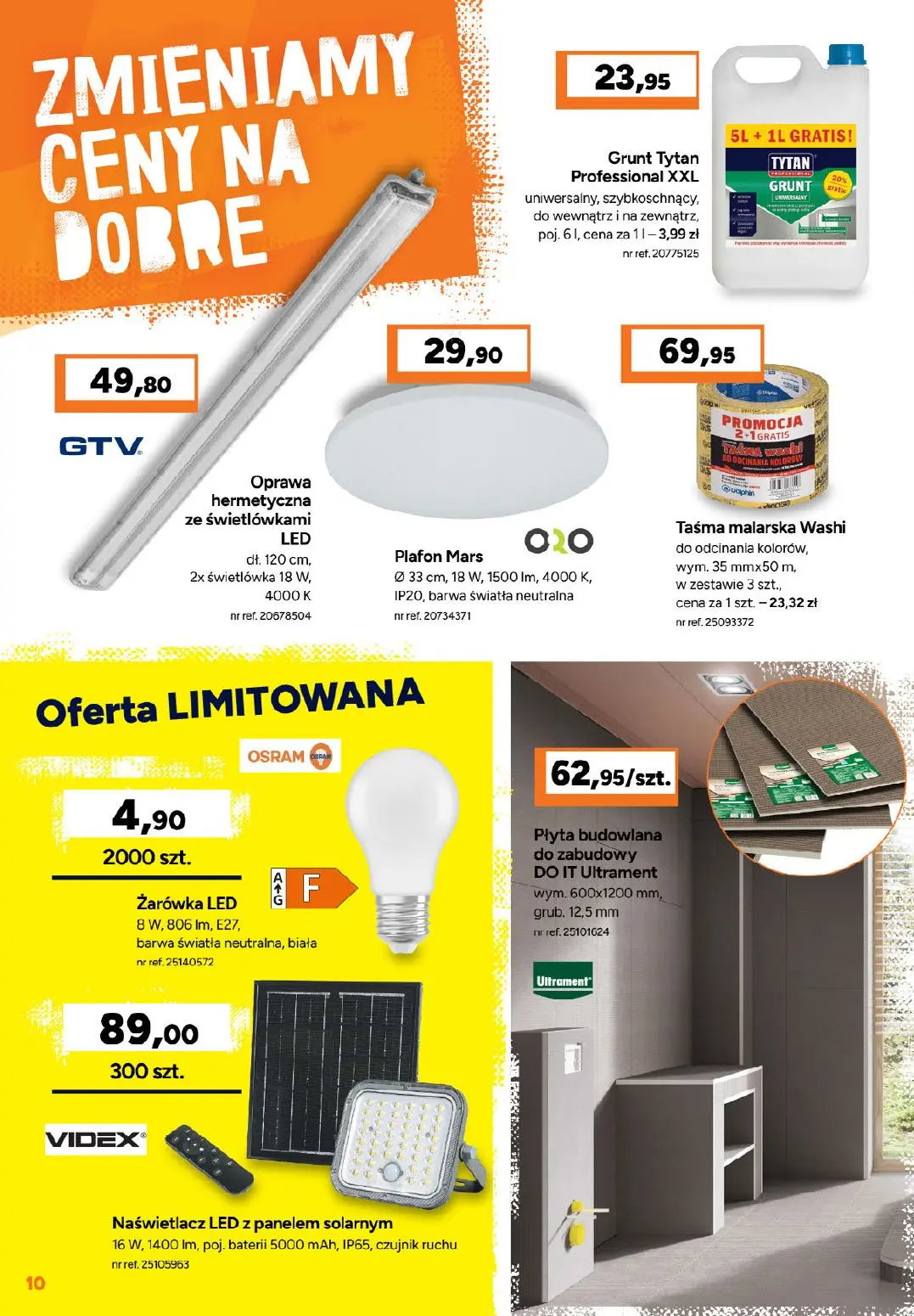 gazetka promocyjna BRICOMAN Zmieniamy ceny na dobre - Strona 10