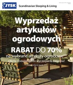Gazetka promocyjna JYSK, ważna od 2026-07-29 do 2026-08-16.