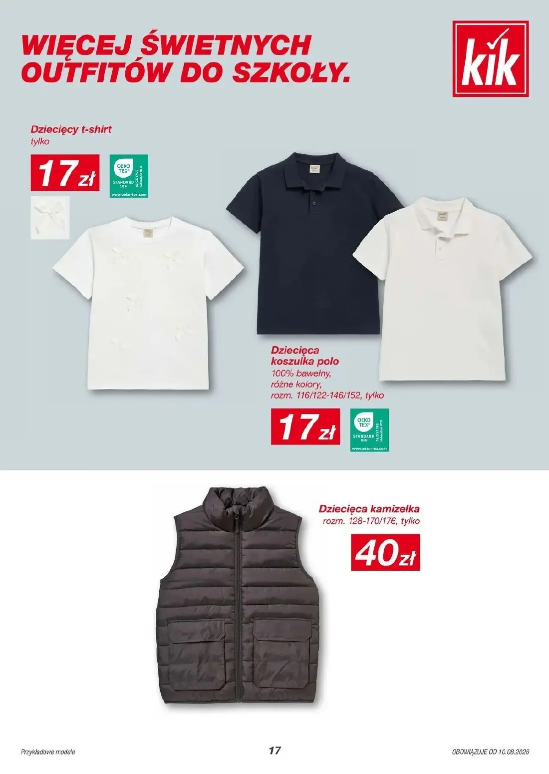 gazetka promocyjna kik Back to School z KiK - Strona 17