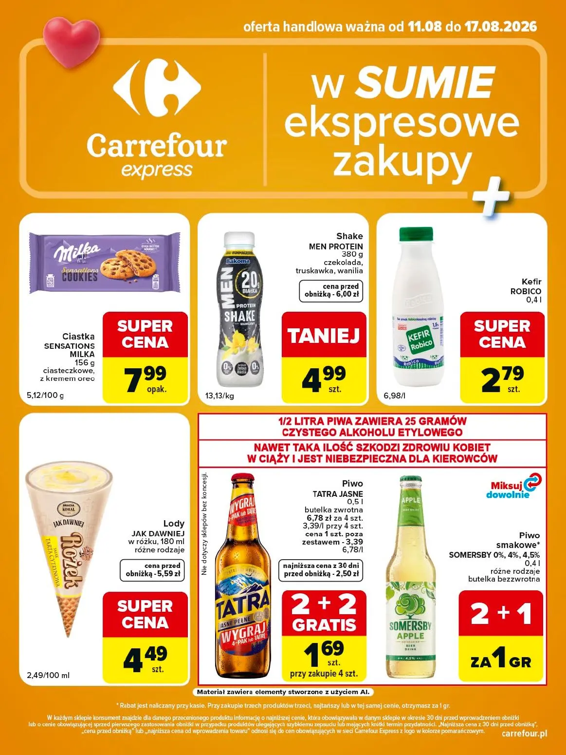 gazetka promocyjna Carrefour Express W sumie ekspresowe zakupy - Strona 2