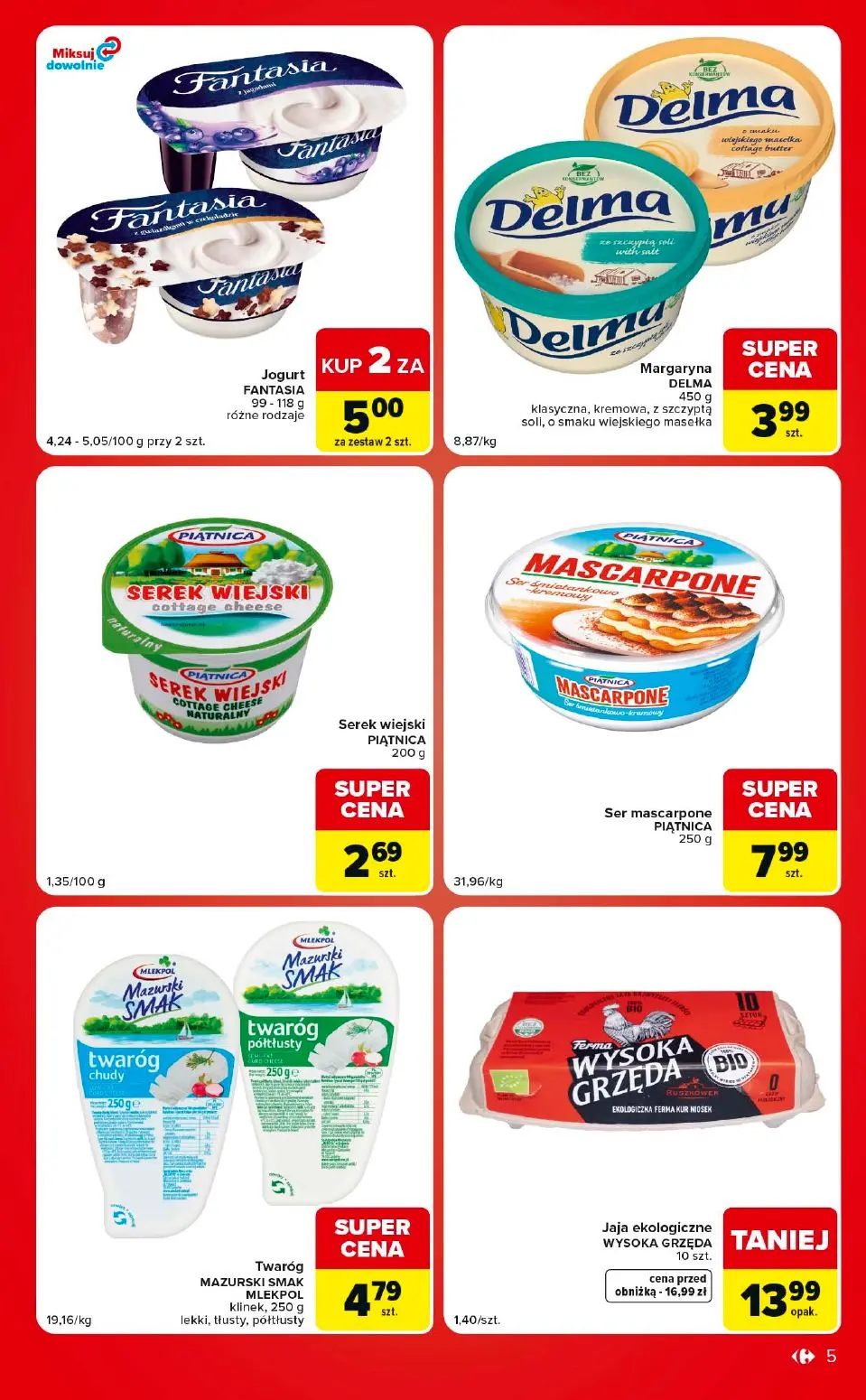 gazetka promocyjna Carrefour Market W sumie ekspresowe zakupy - Strona 5