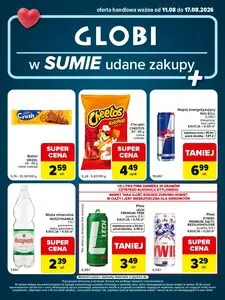 Gazetka promocyjna Globi, ważna od 2026-08-11 do 2026-08-17.