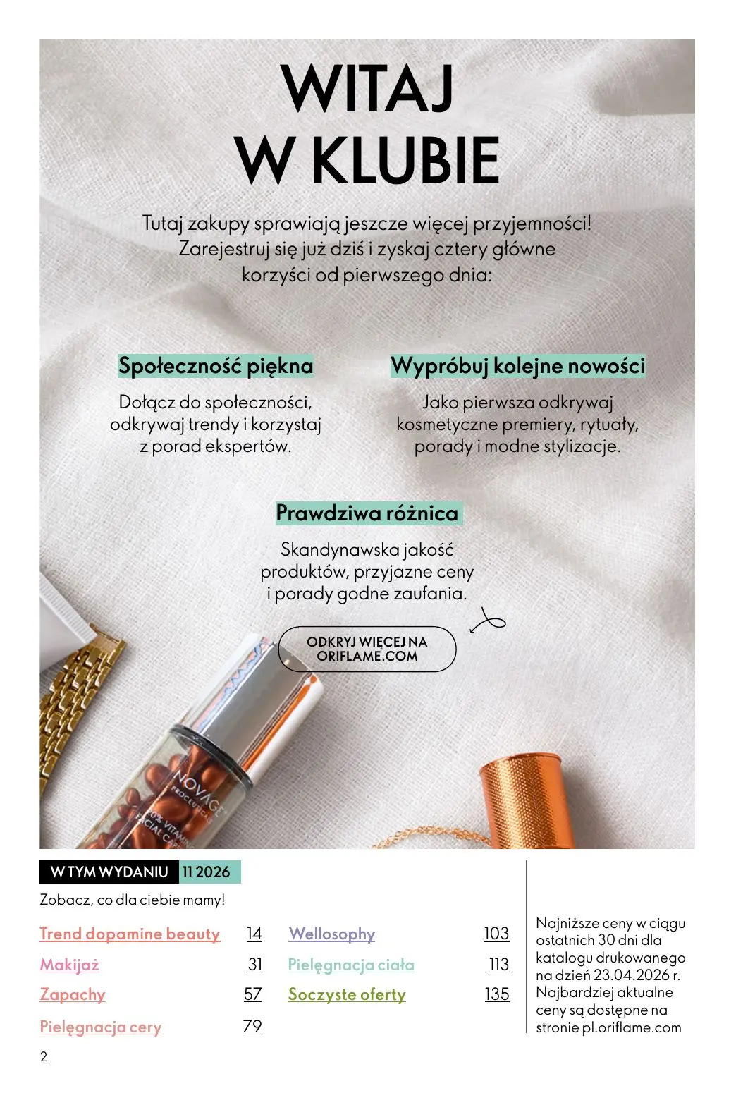 gazetka promocyjna ORIFLAME  - Strona 2