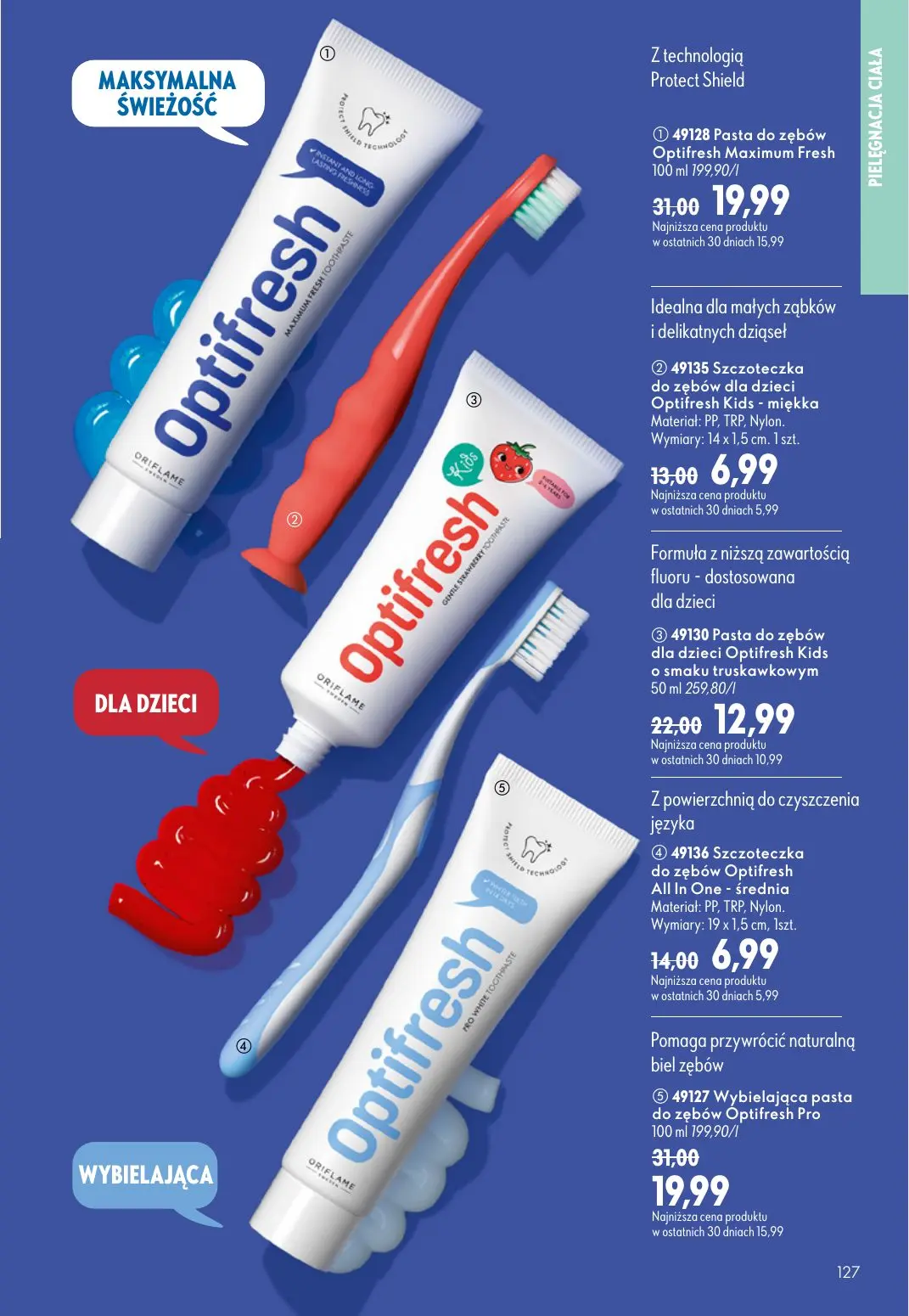 gazetka promocyjna ORIFLAME  - Strona 127
