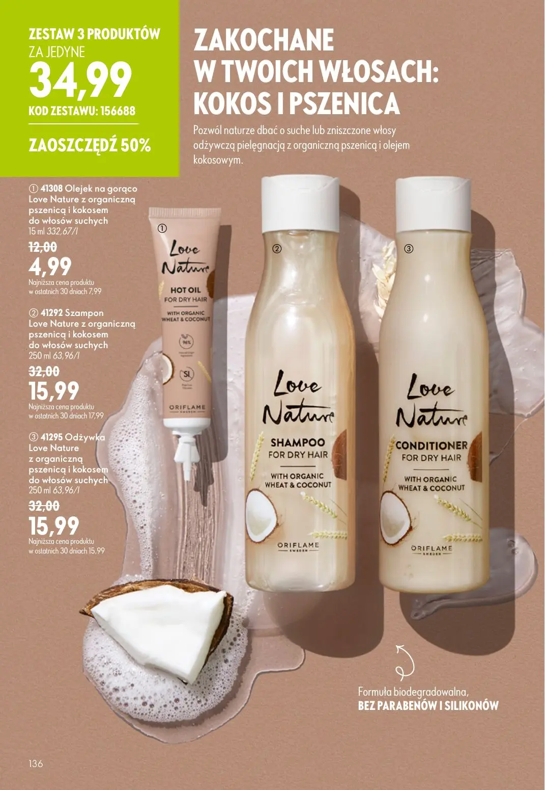 gazetka promocyjna ORIFLAME  - Strona 136