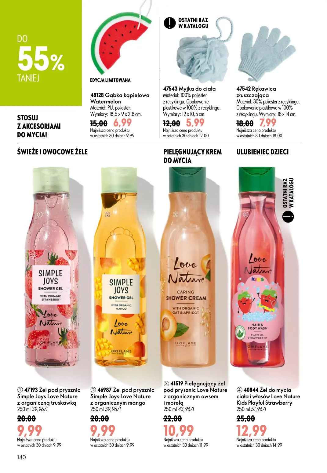 gazetka promocyjna ORIFLAME  - Strona 140