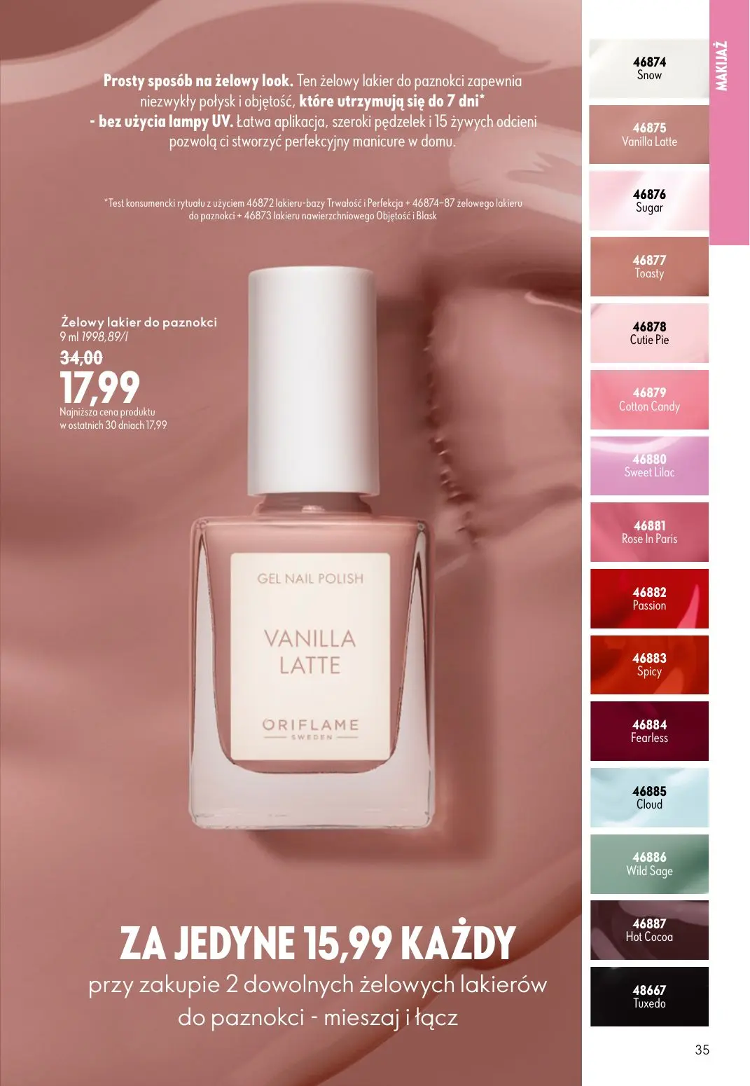 gazetka promocyjna ORIFLAME  - Strona 35