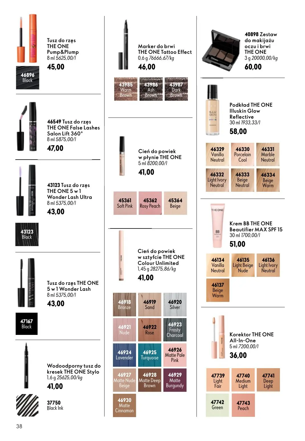 gazetka promocyjna ORIFLAME  - Strona 38
