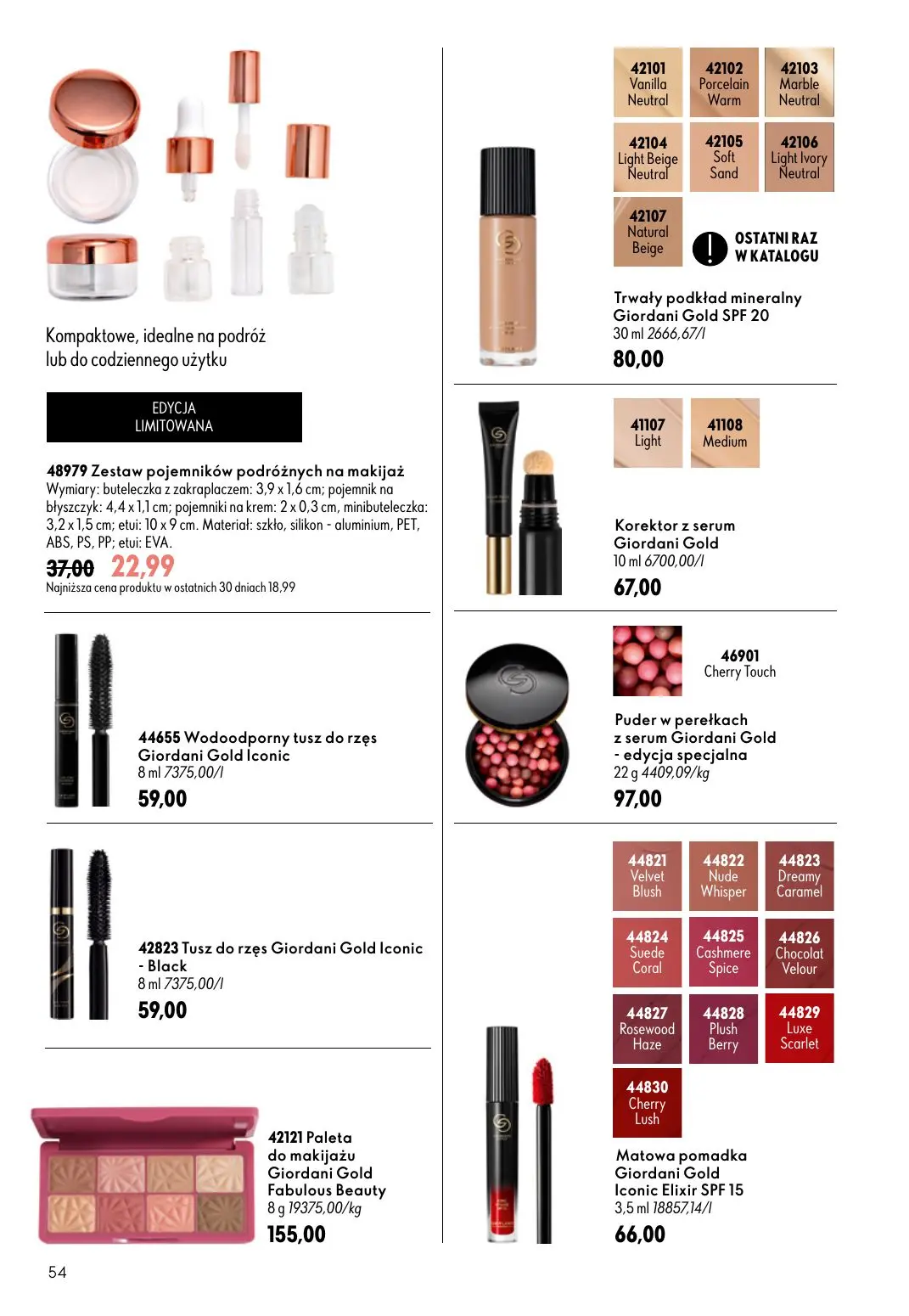 gazetka promocyjna ORIFLAME  - Strona 54