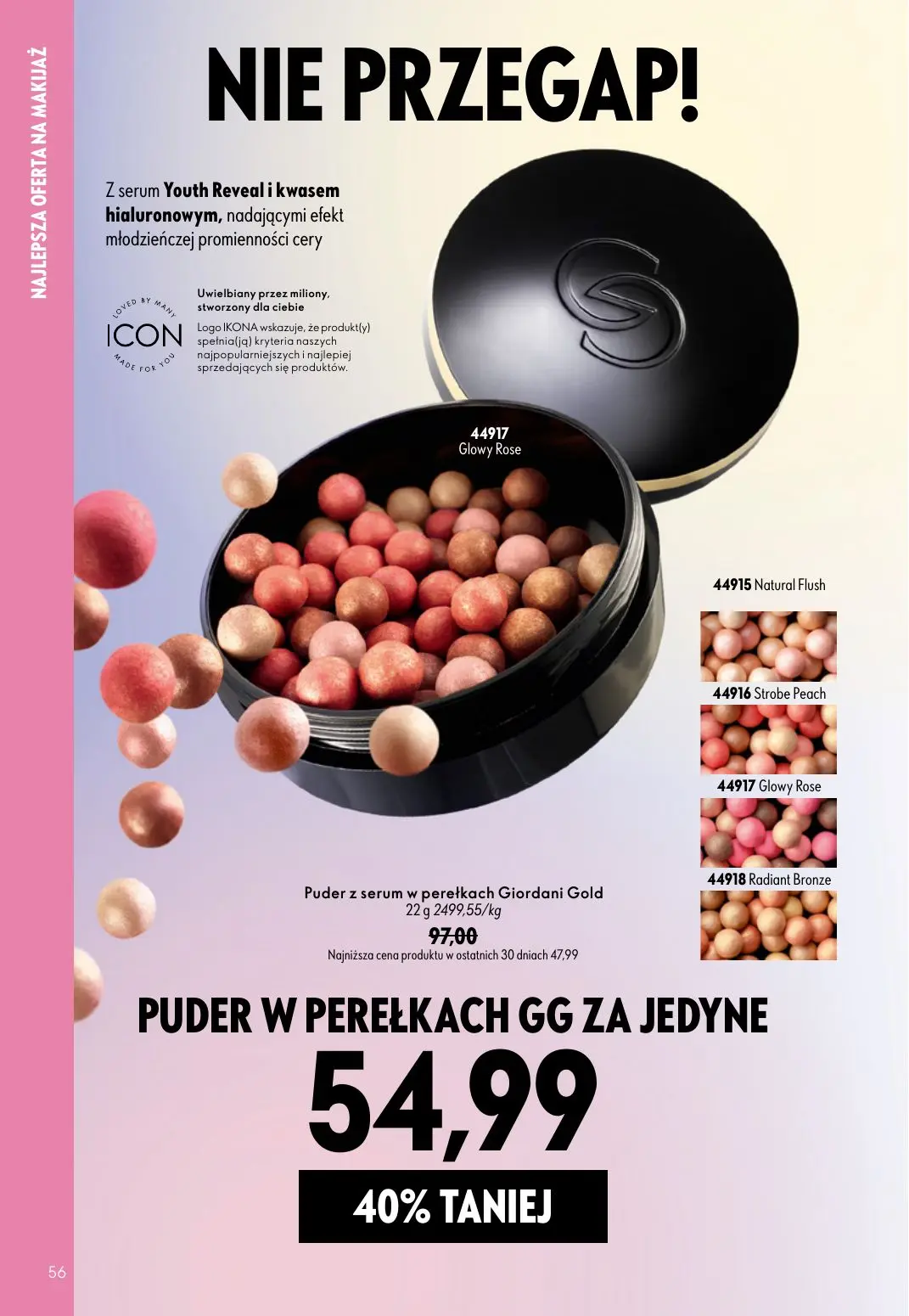 gazetka promocyjna ORIFLAME  - Strona 56