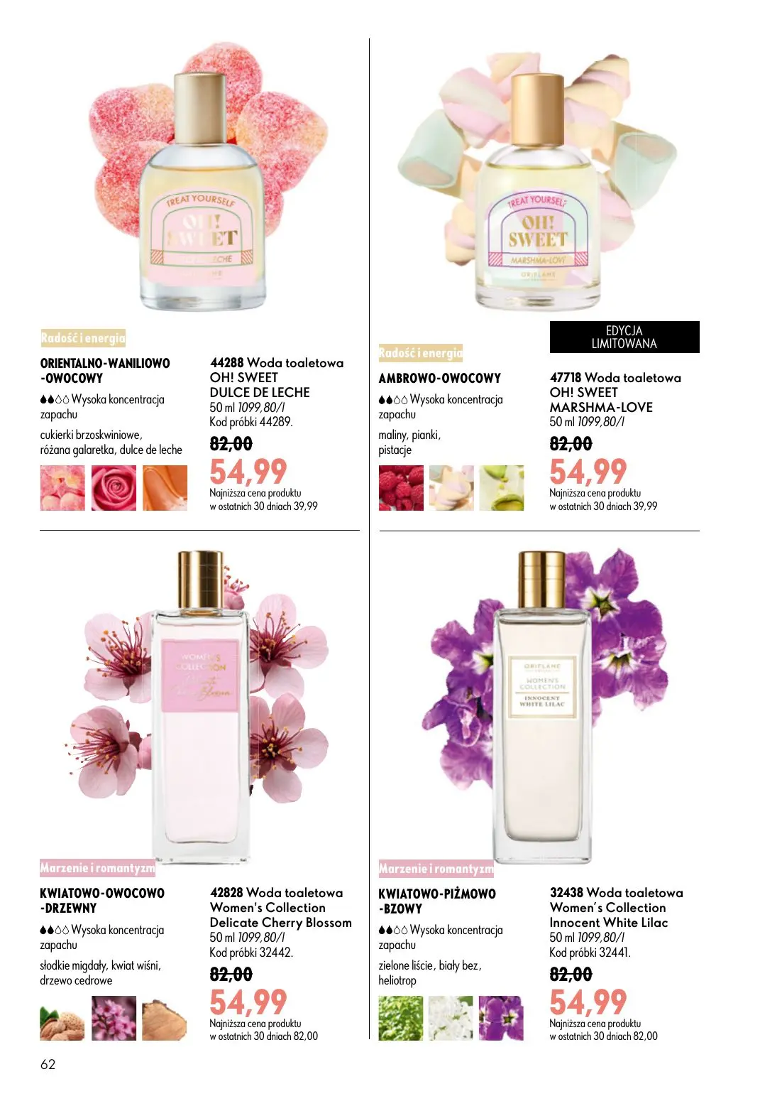 gazetka promocyjna ORIFLAME  - Strona 62