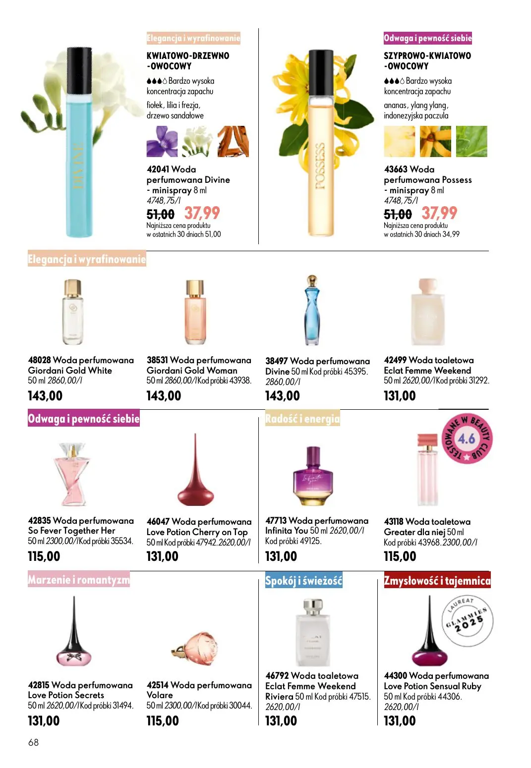 gazetka promocyjna ORIFLAME  - Strona 68