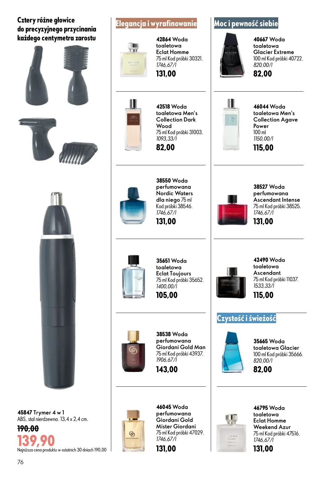 gazetka promocyjna ORIFLAME  - Strona 76