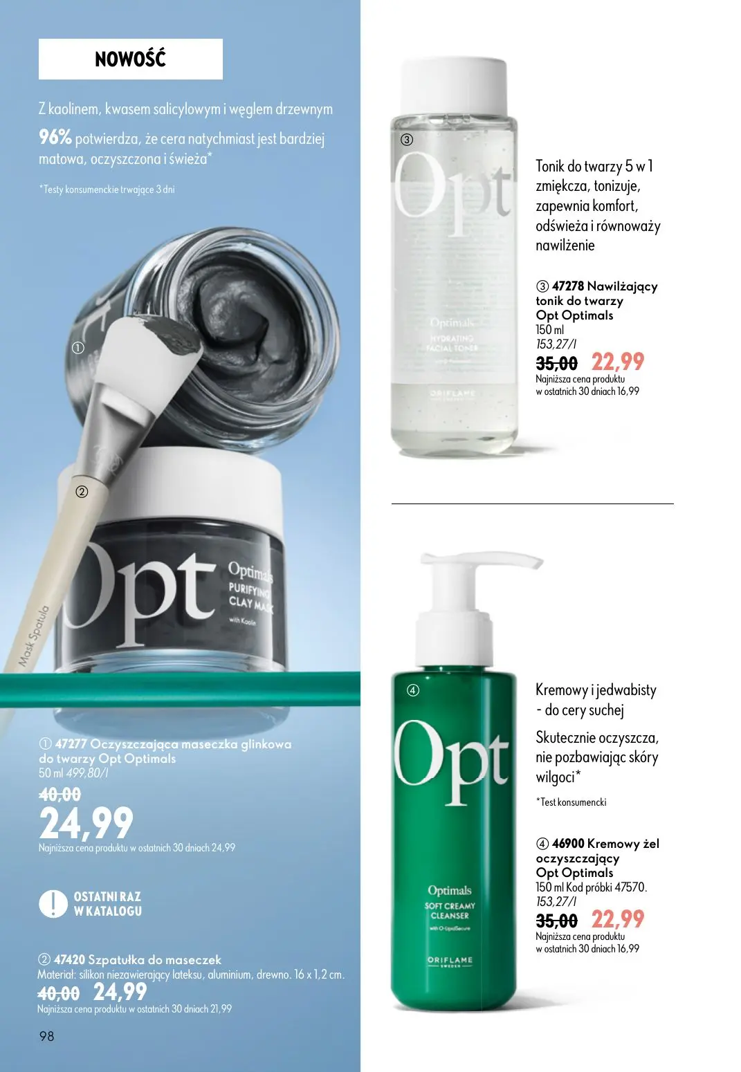 gazetka promocyjna ORIFLAME  - Strona 98