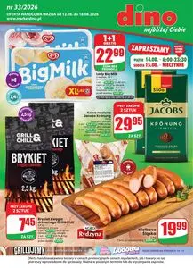 Gazetka promocyjna dino, ważna od 2026-08-12 do 2026-08-18.