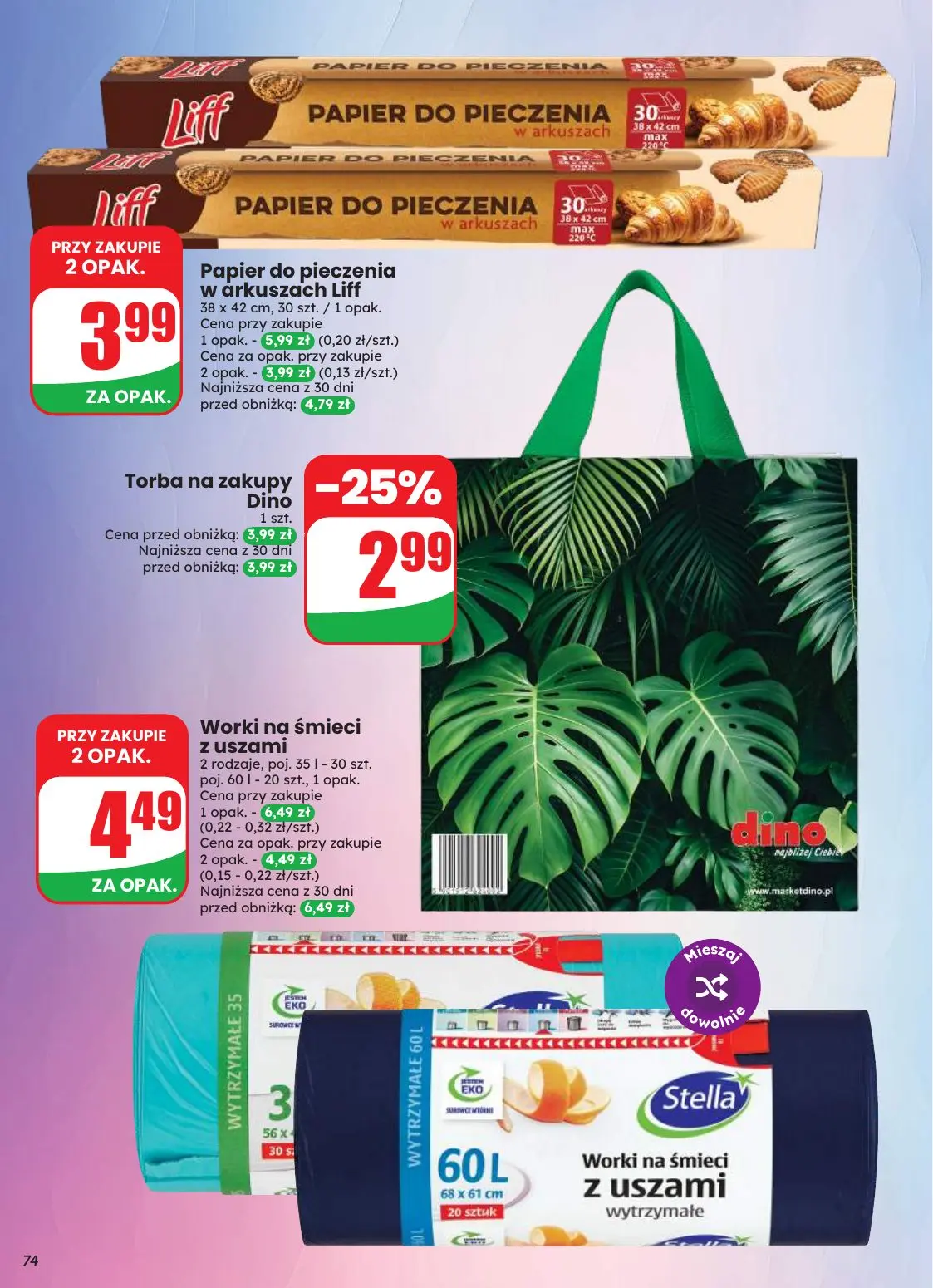 gazetka promocyjna dino Najbliżej Ciebie - Strona 74