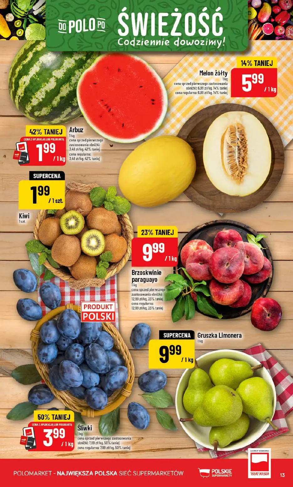 gazetka promocyjna POLOmarket Do Polo po Świeżość - Strona 13