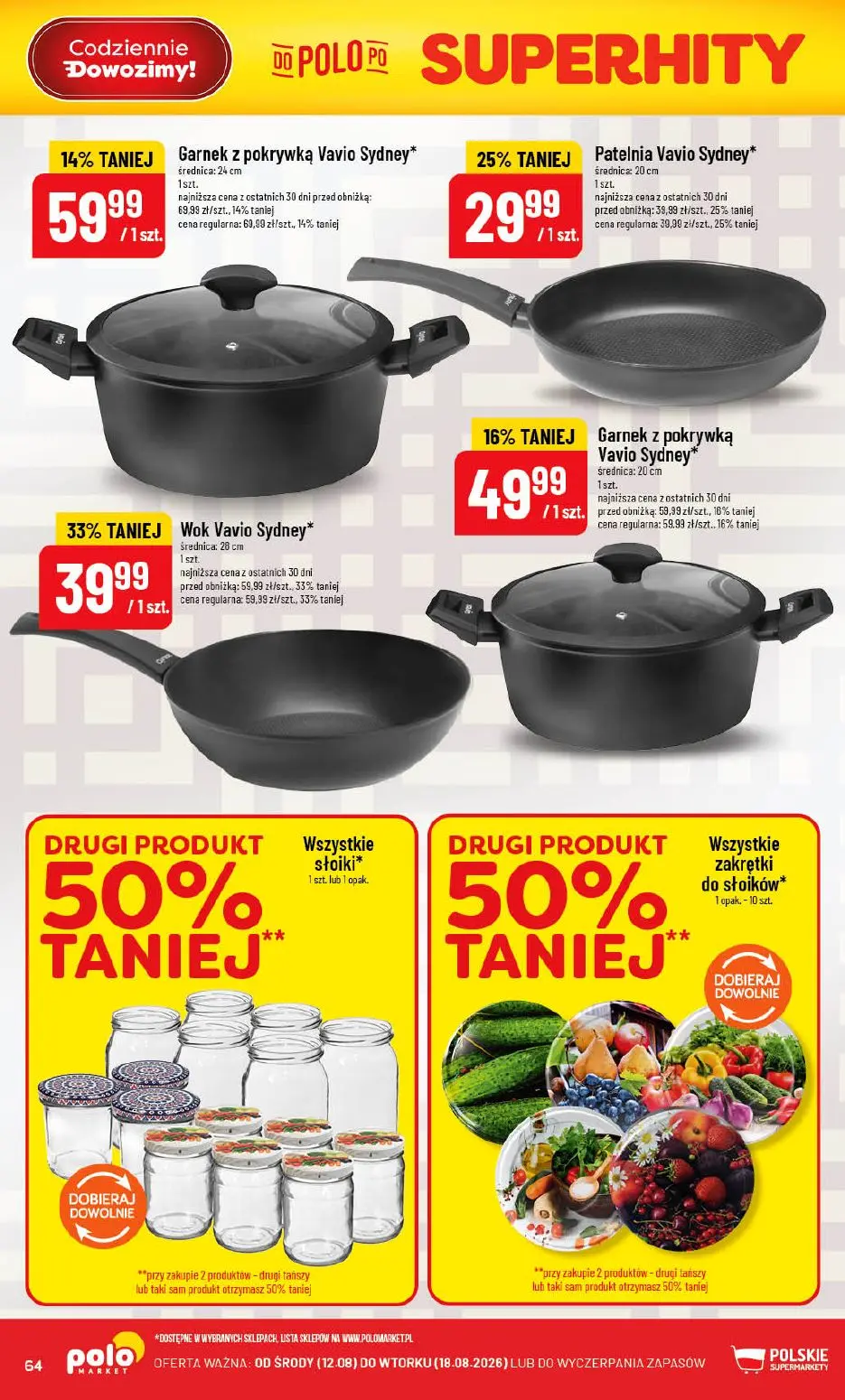 gazetka promocyjna POLOmarket Do Polo po Świeżość - Strona 64