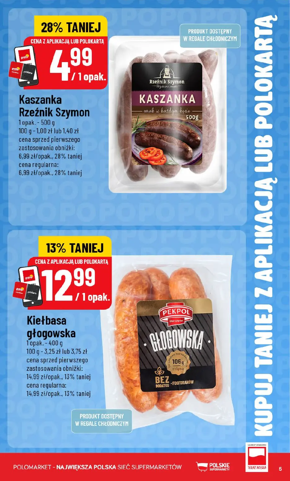 gazetka promocyjna POLOmarket Kupuj taniej - Strona 5