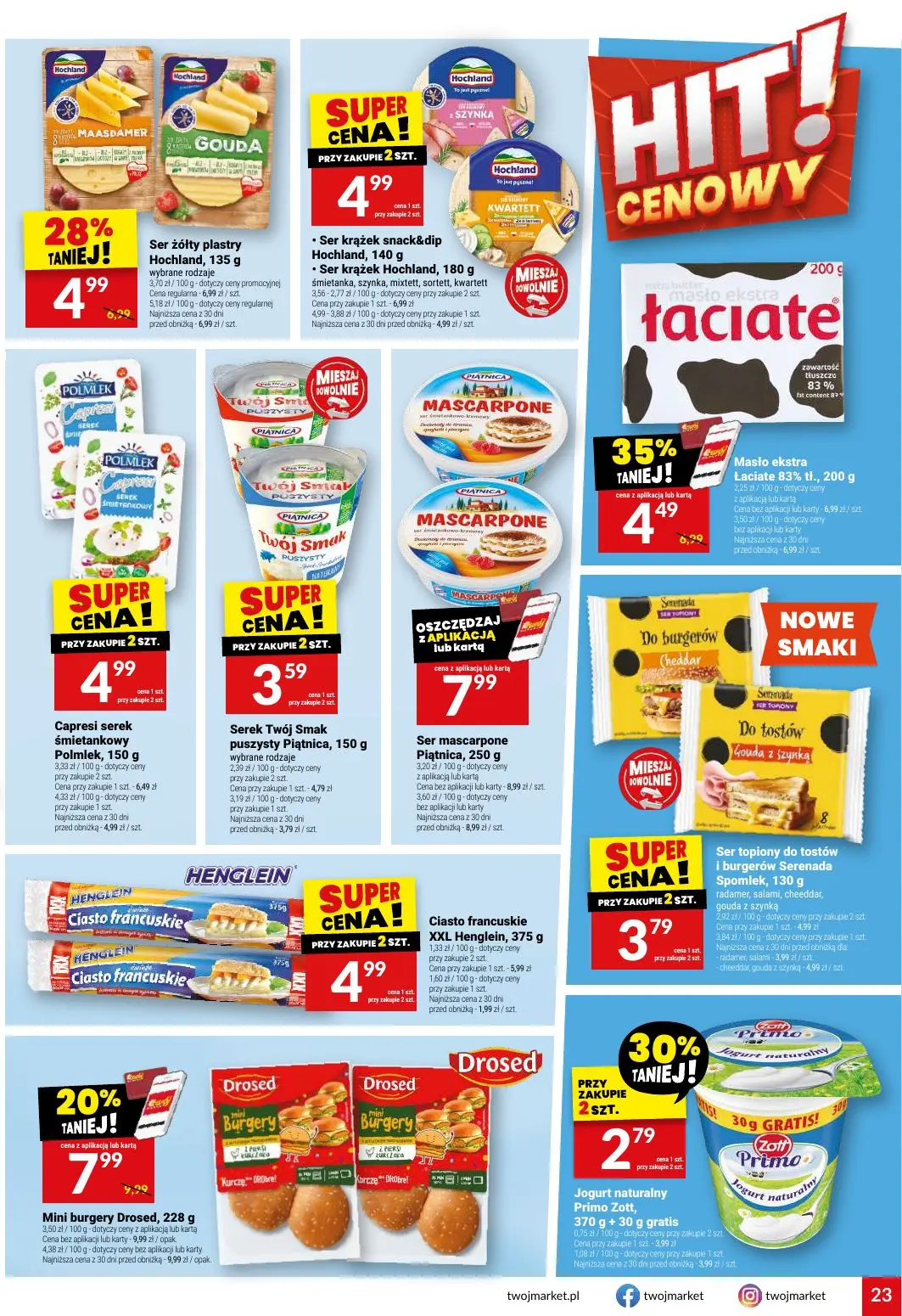 gazetka promocyjna Twój Market  - Strona 23