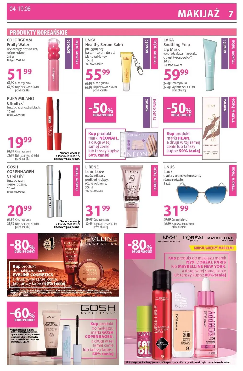 gazetka promocyjna hebe  - Strona 7