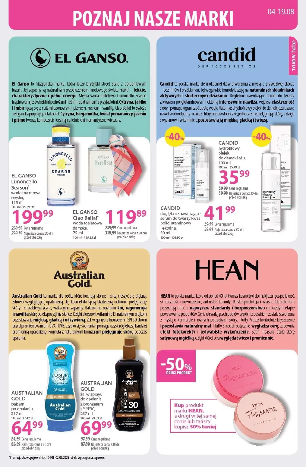 gazetka promocyjna hebe  - Strona 10