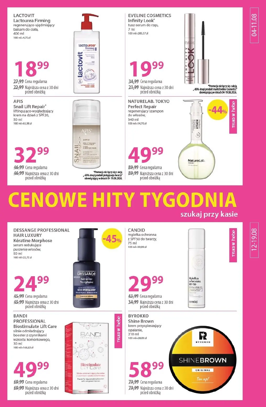 gazetka promocyjna hebe  - Strona 11