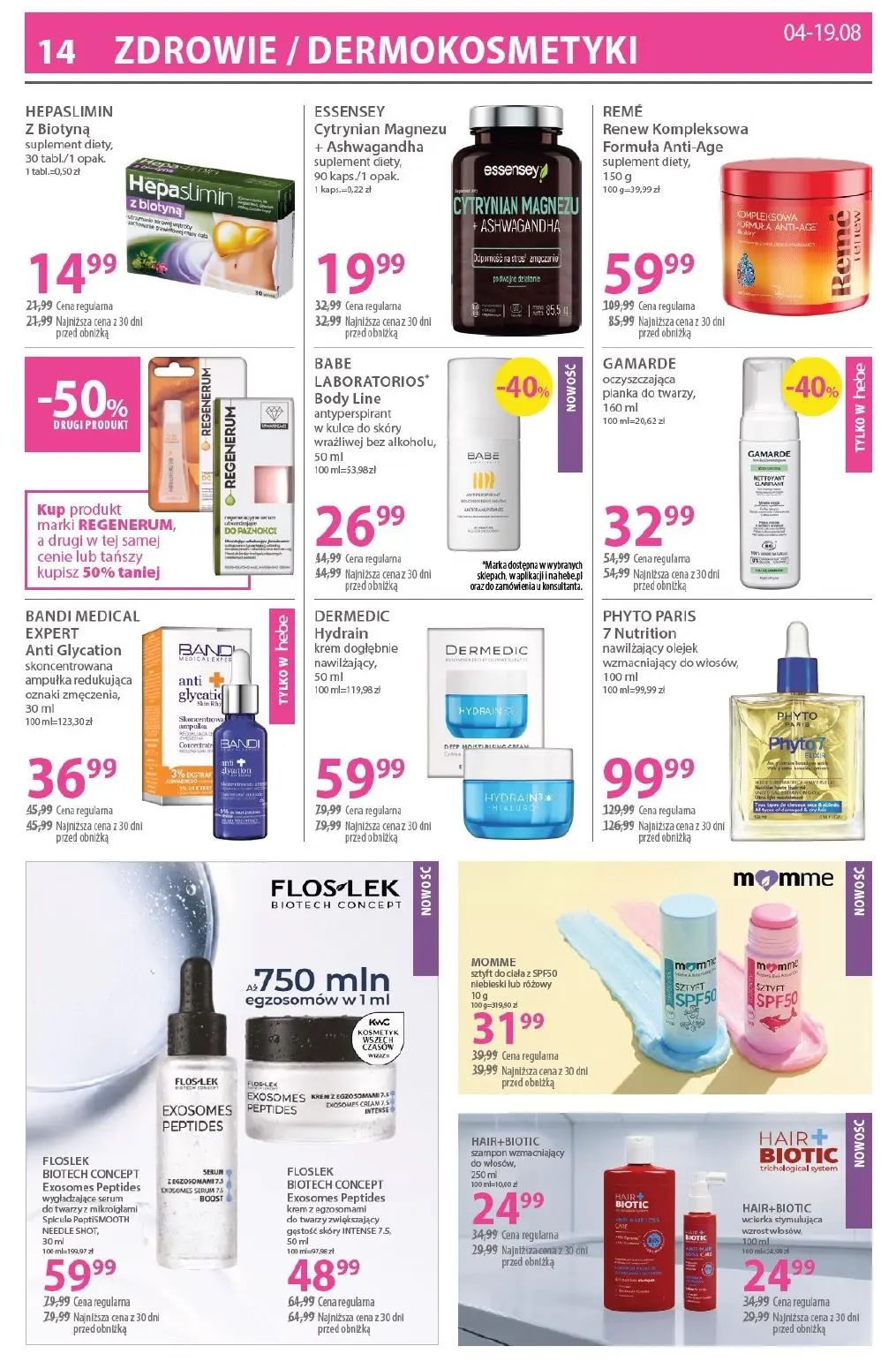 gazetka promocyjna hebe  - Strona 14