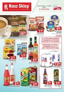 Gazetka promocyjna Nasz Sklep, ważna od 2026-08-06 do 2026-08-19.