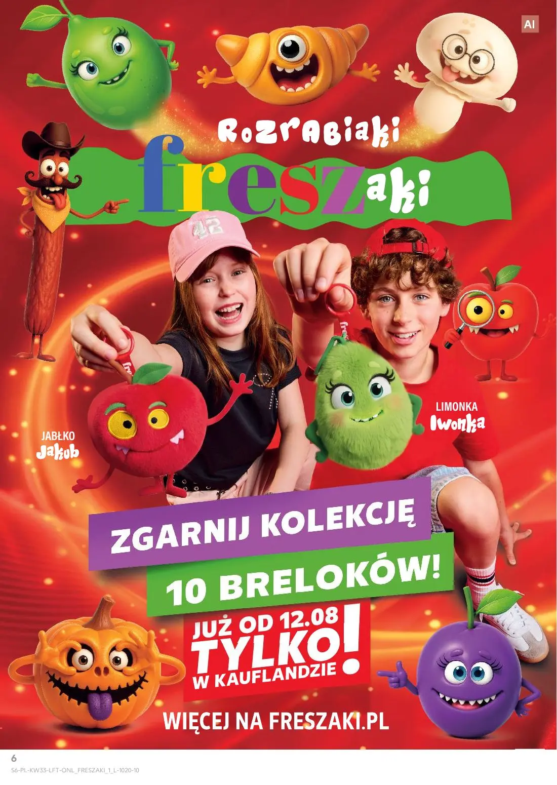 gazetka promocyjna Kaufland Rozrabiaki Freszaki - Strona 6