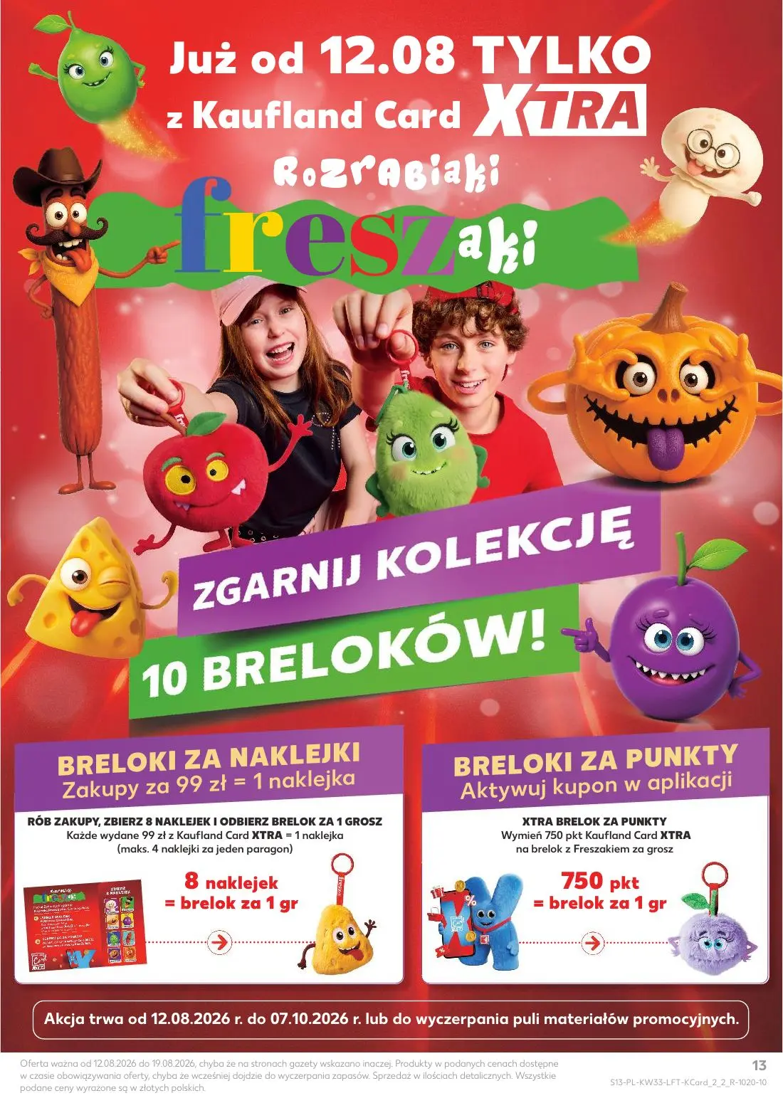 gazetka promocyjna Kaufland Rozrabiaki Freszaki - Strona 13
