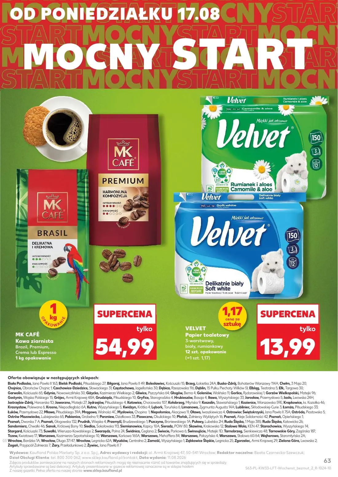 gazetka promocyjna Kaufland Rozrabiaki Freszaki - Strona 63