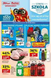 Gazetka promocyjna Auchan, ważna od 2026-08-13 do 2026-08-19.