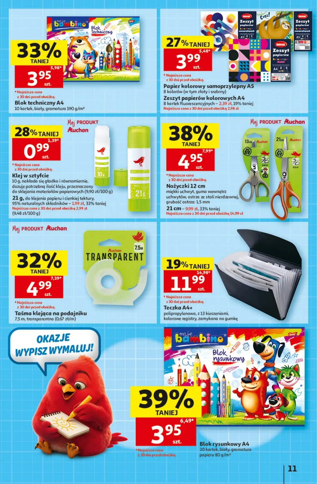 gazetka promocyjna Auchan Strefa Szkoła - Strona 11
