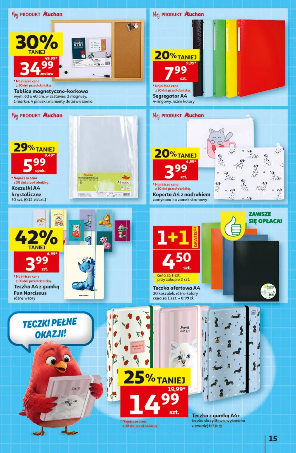 gazetka promocyjna Auchan Strefa Szkoła - Strona 15