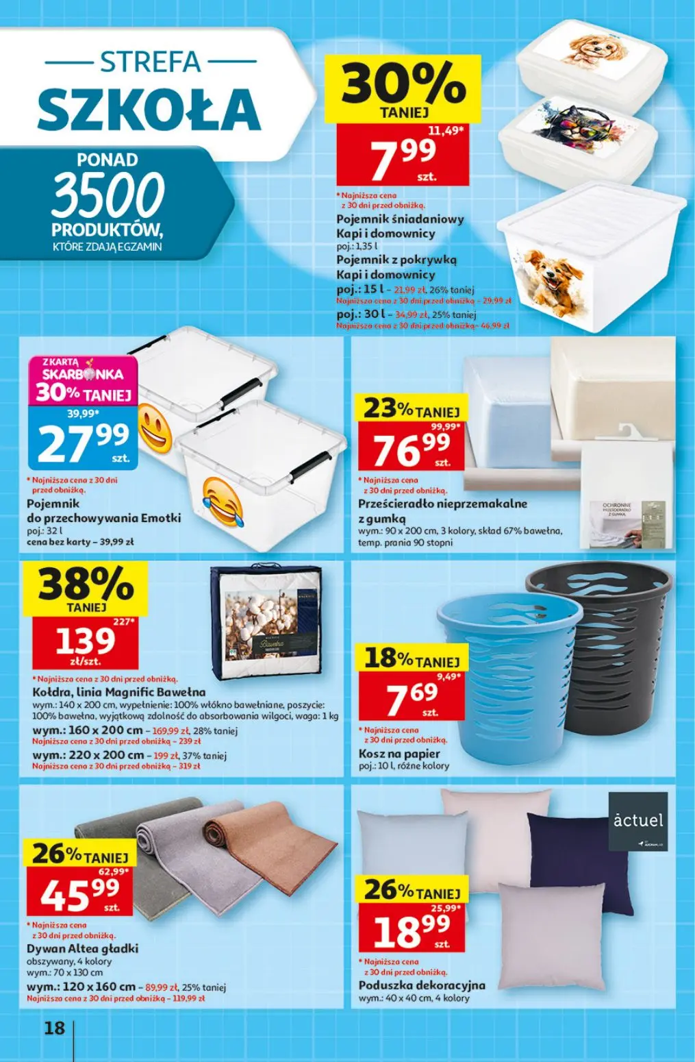 gazetka promocyjna Auchan Strefa Szkoła - Strona 18