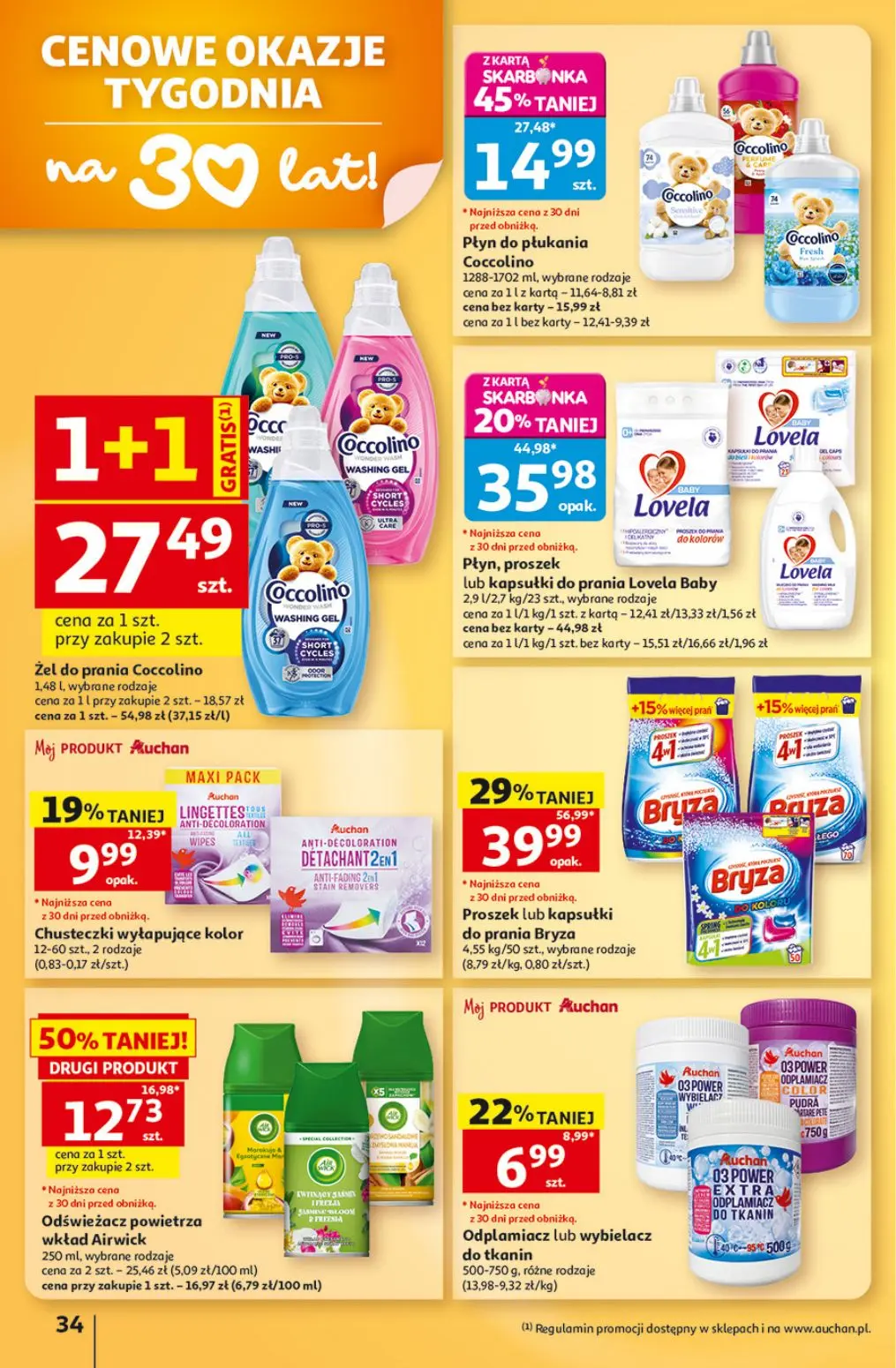 gazetka promocyjna Auchan Strefa Szkoła - Strona 34