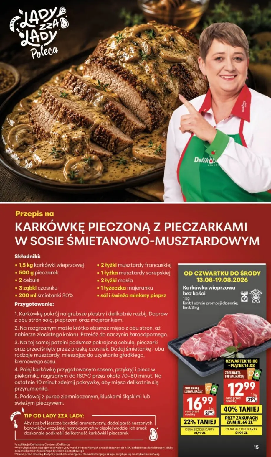 gazetka promocyjna Delikatesy Centrum Od czwartku - Strona 15