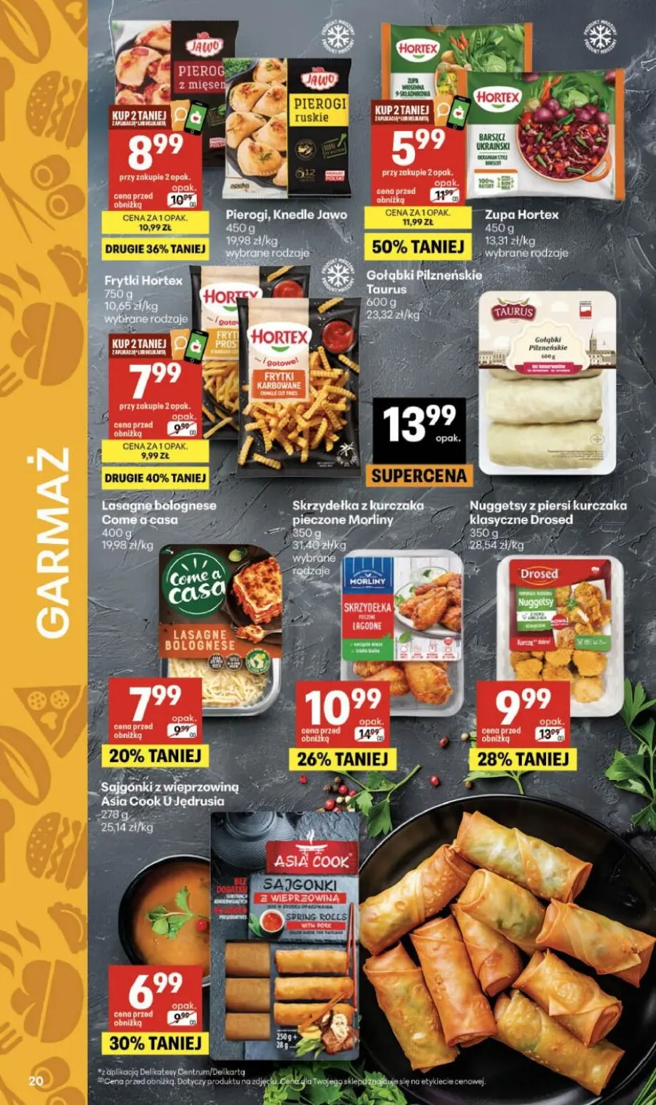 gazetka promocyjna Delikatesy Centrum Od czwartku - Strona 20