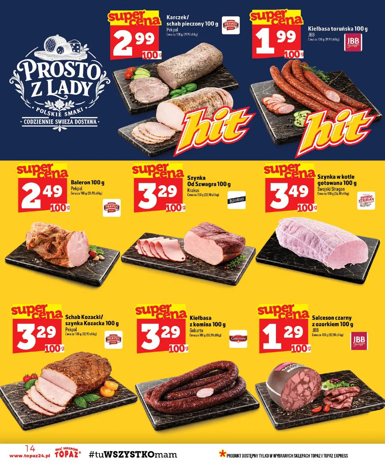gazetka promocyjna Topaz  - Strona 14