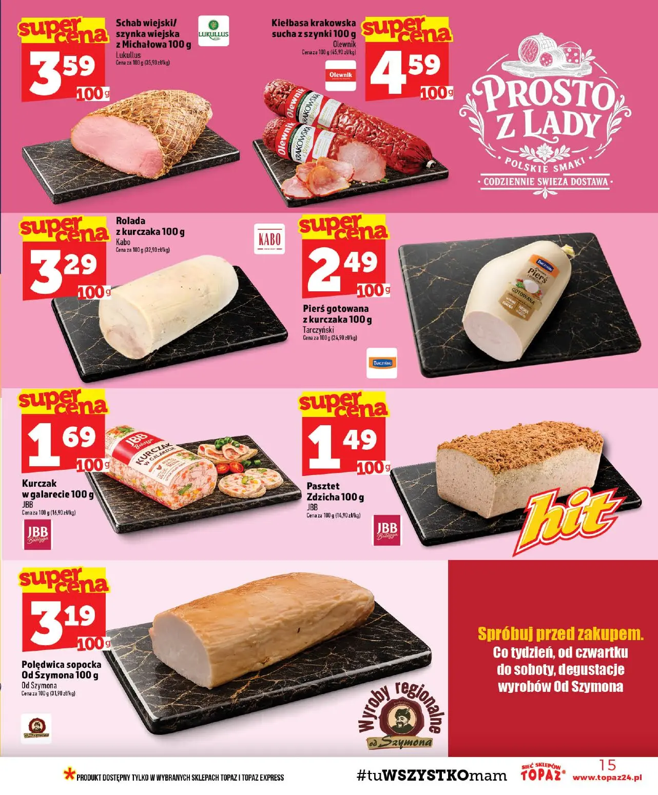 gazetka promocyjna Topaz  - Strona 15