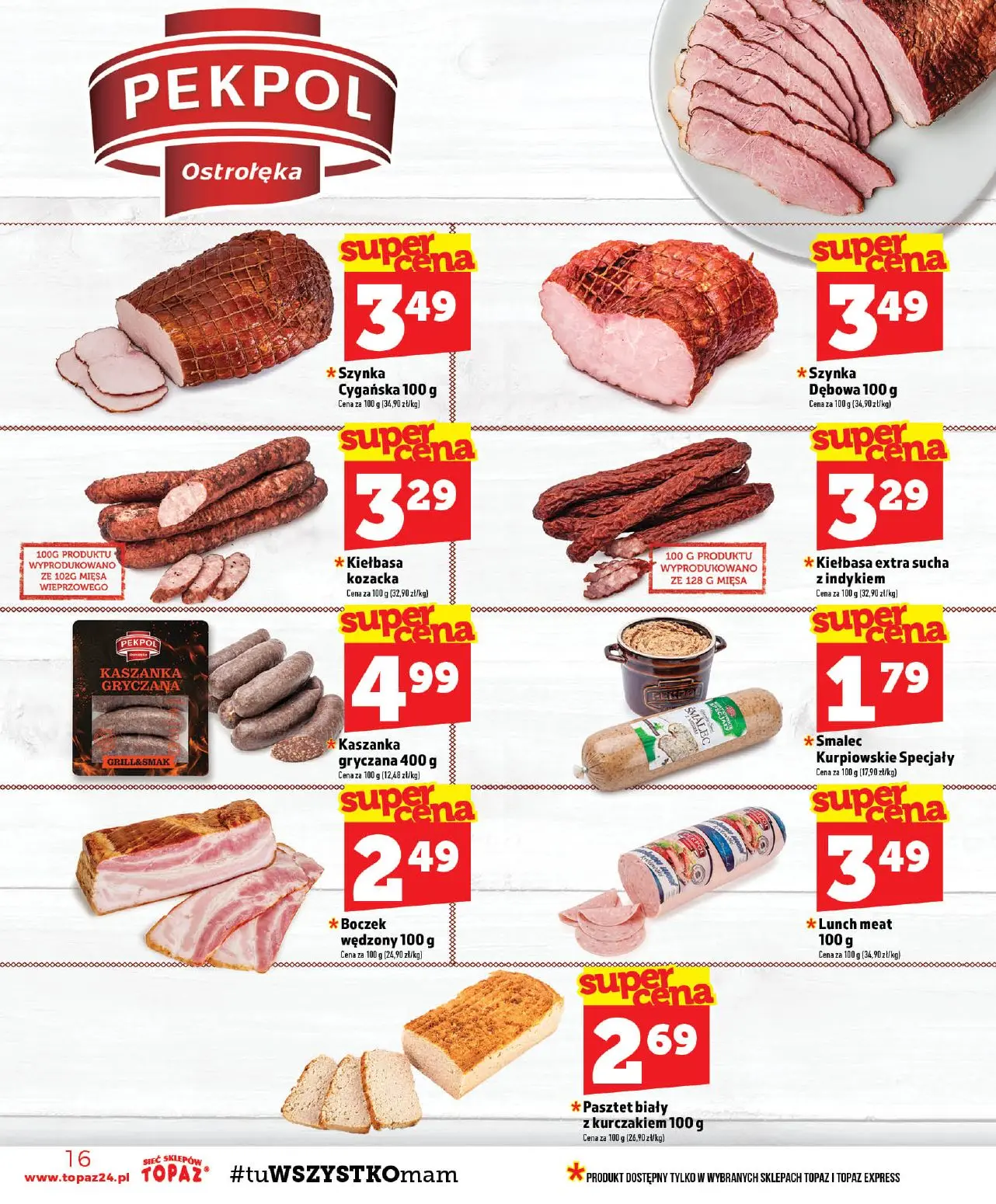 gazetka promocyjna Topaz  - Strona 16