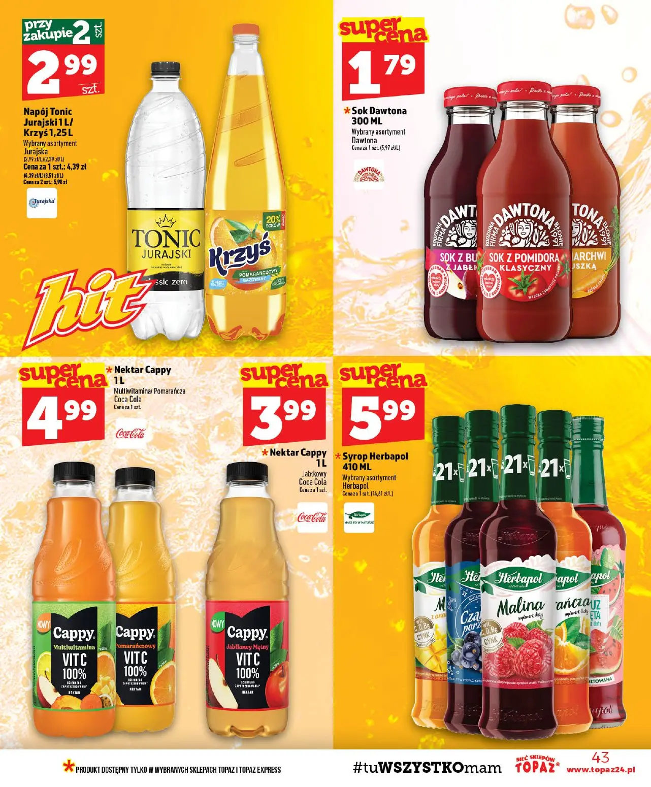 gazetka promocyjna Topaz  - Strona 43
