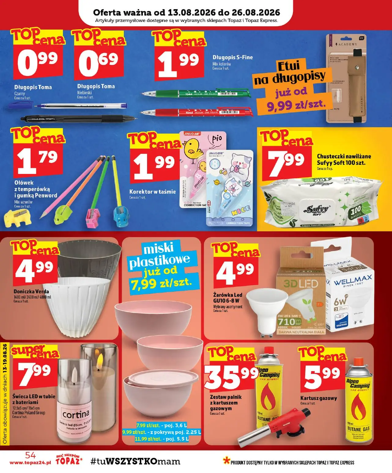 gazetka promocyjna Topaz  - Strona 54