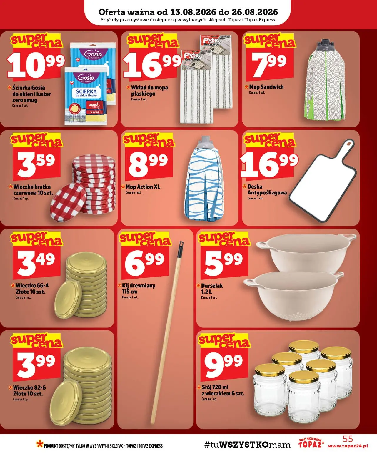 gazetka promocyjna Topaz  - Strona 55
