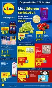 Gazetka promocyjna LIDL, ważna od 2026-08-17 do 2026-08-19.