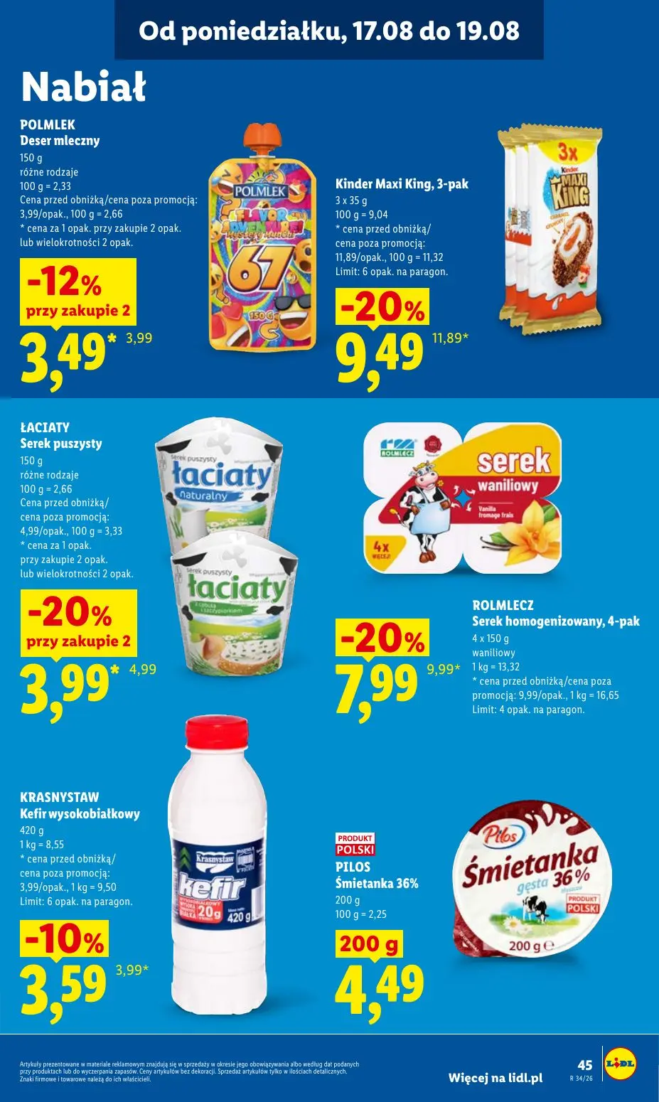 gazetka promocyjna LIDL Od poniedziałku - Strona 49
