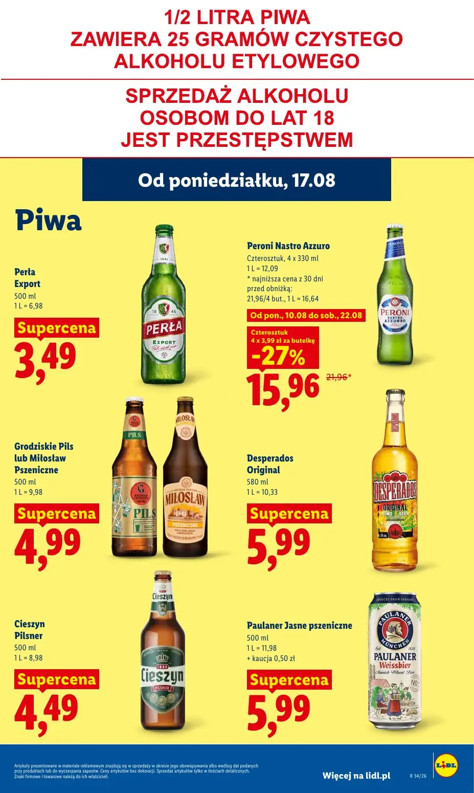 gazetka promocyjna LIDL Od poniedziałku - Strona 59